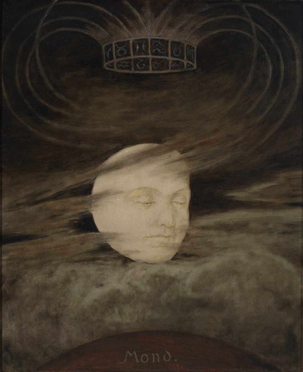 Månen af Hans Thoma