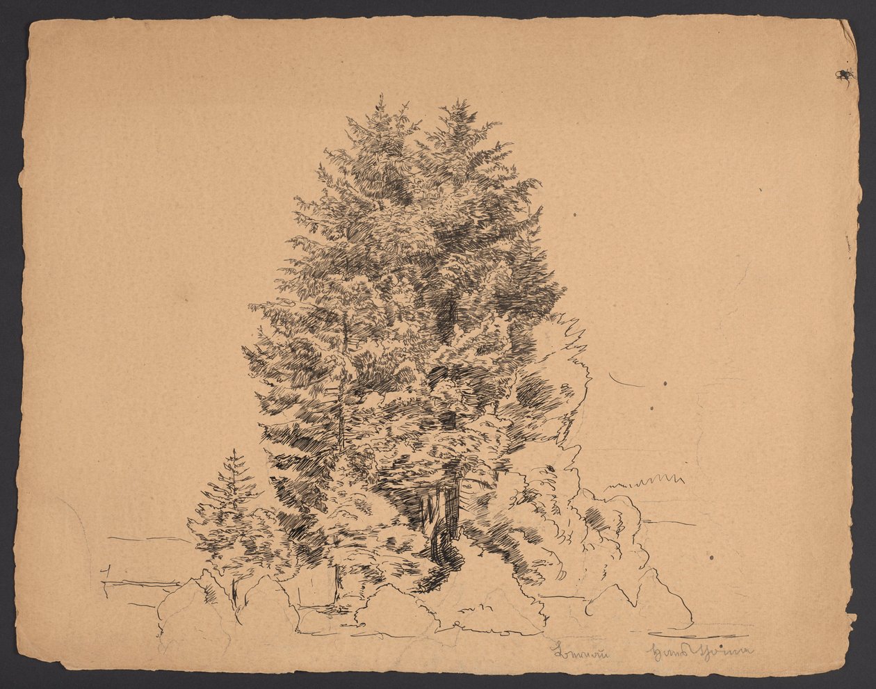 Træerne i Bernau af Hans Thoma