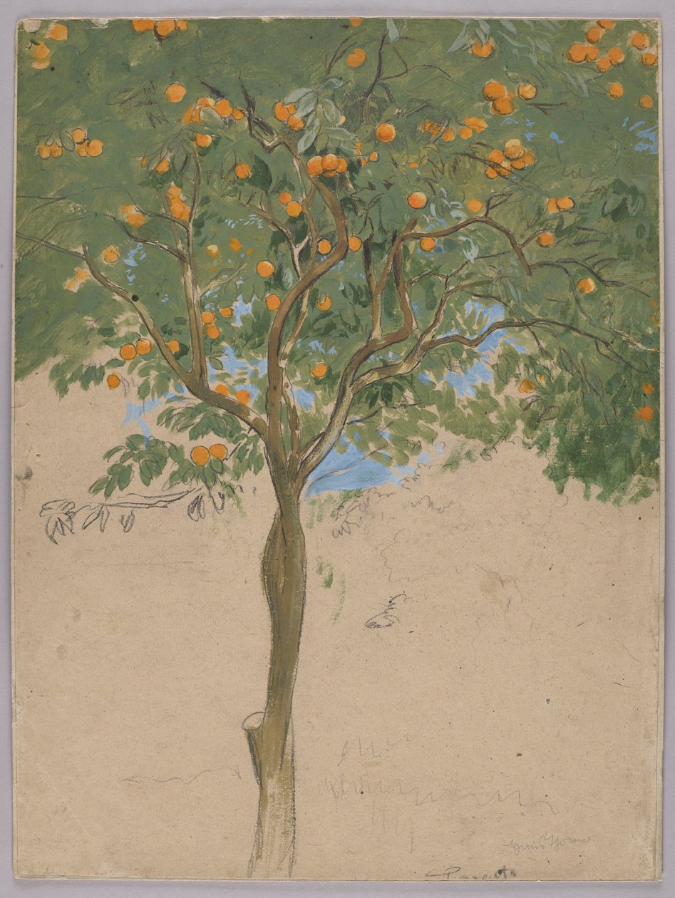 Appelsintræet af Hans Thoma