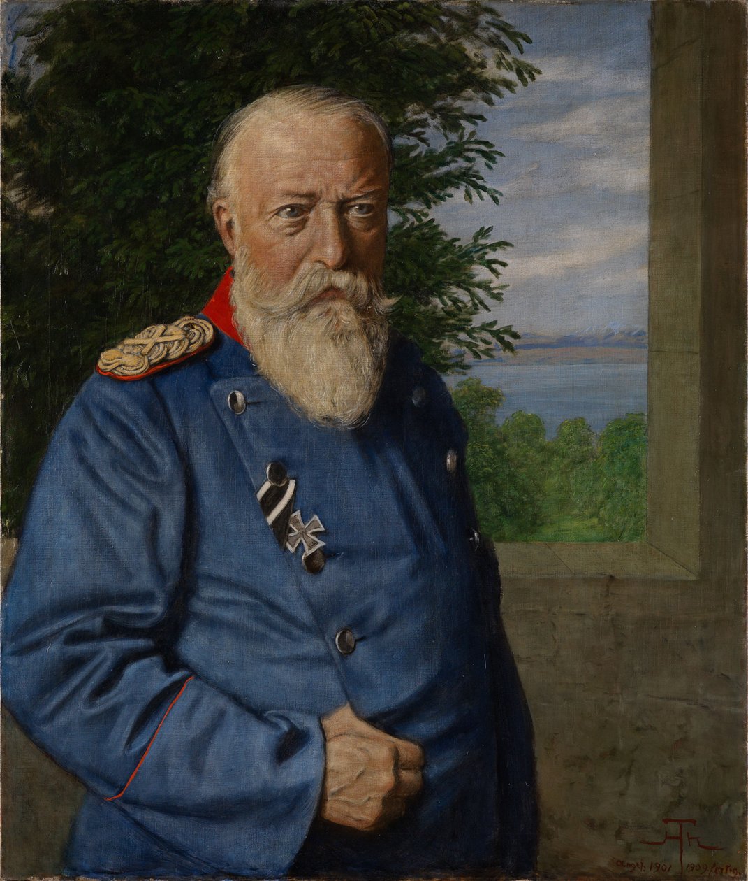 Storhertug Friedrich I. af Baden af Hans Thoma