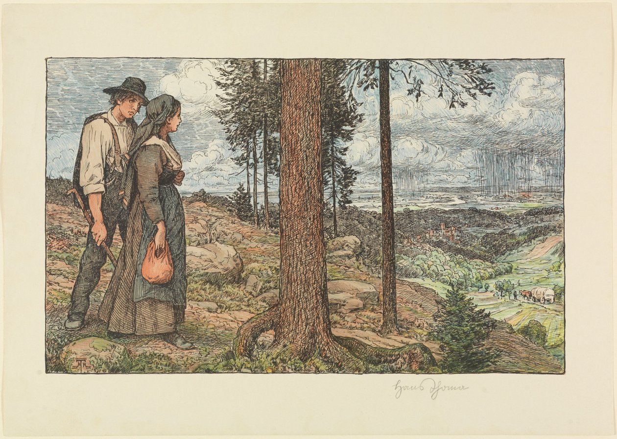Hjemløs af Hans Thoma