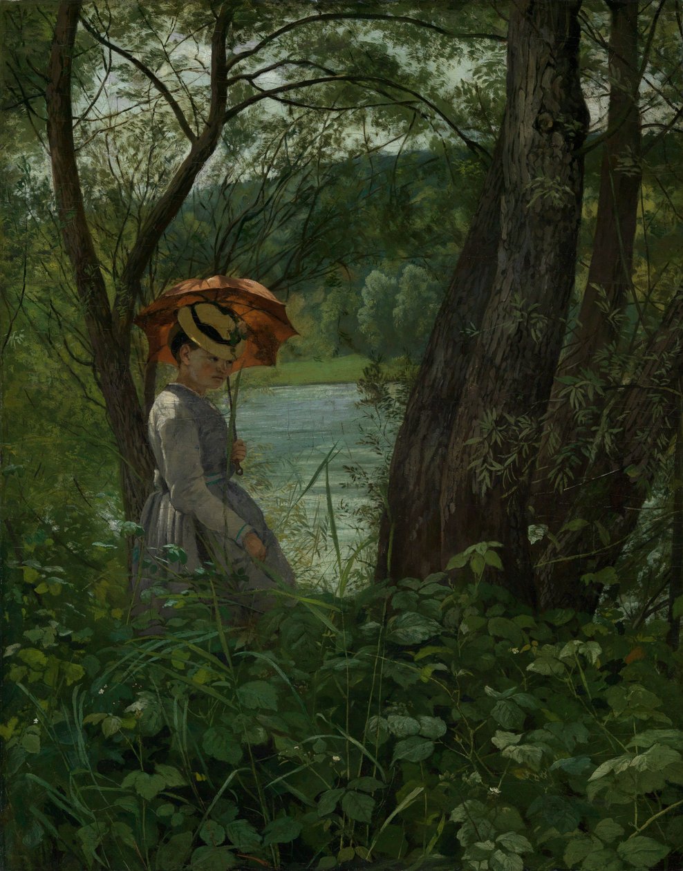 I solskinnet af Hans Thoma