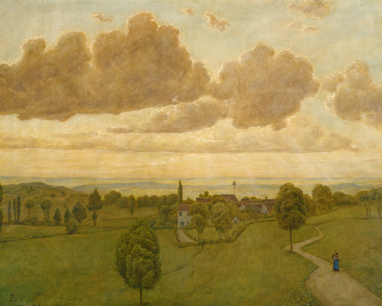 Landskab af Hans Thoma