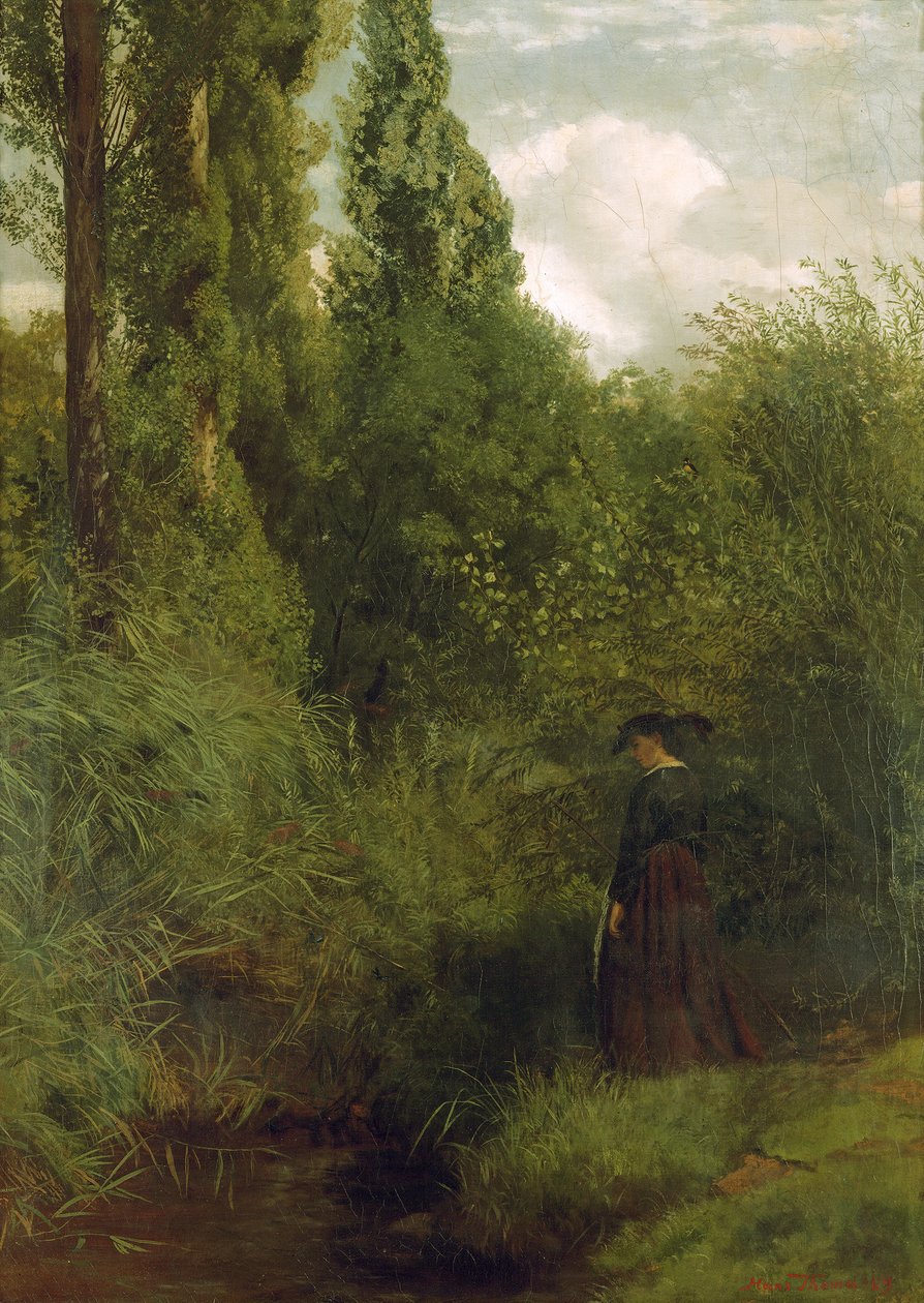 Mosen ved Rhinen af Hans Thoma