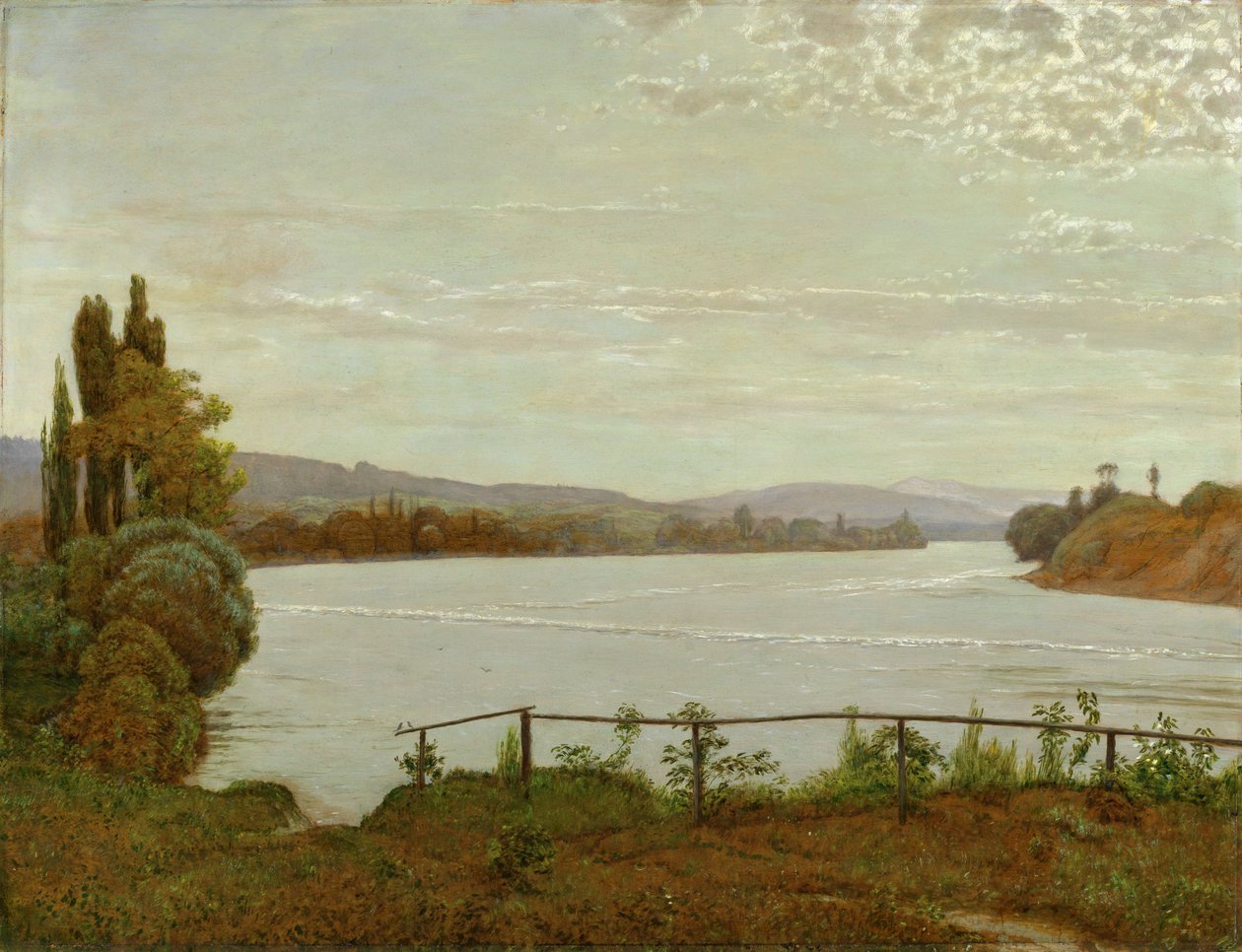 I morgen ved Oberrhein nær Säckingen af Hans Thoma