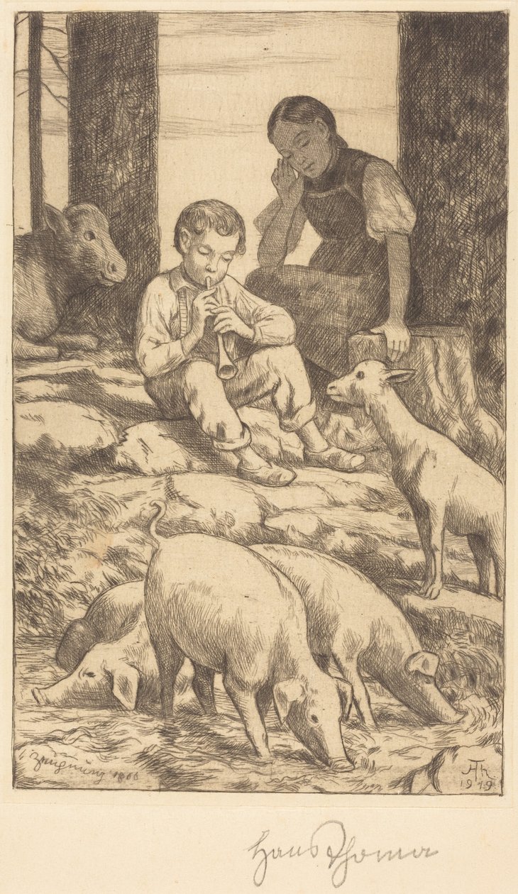Pastorale af Hans Thoma