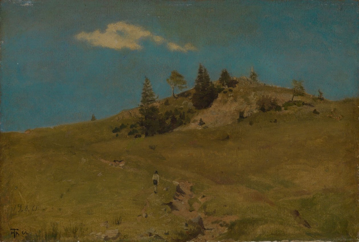 Schwarzwald-højderyggen af Hans Thoma