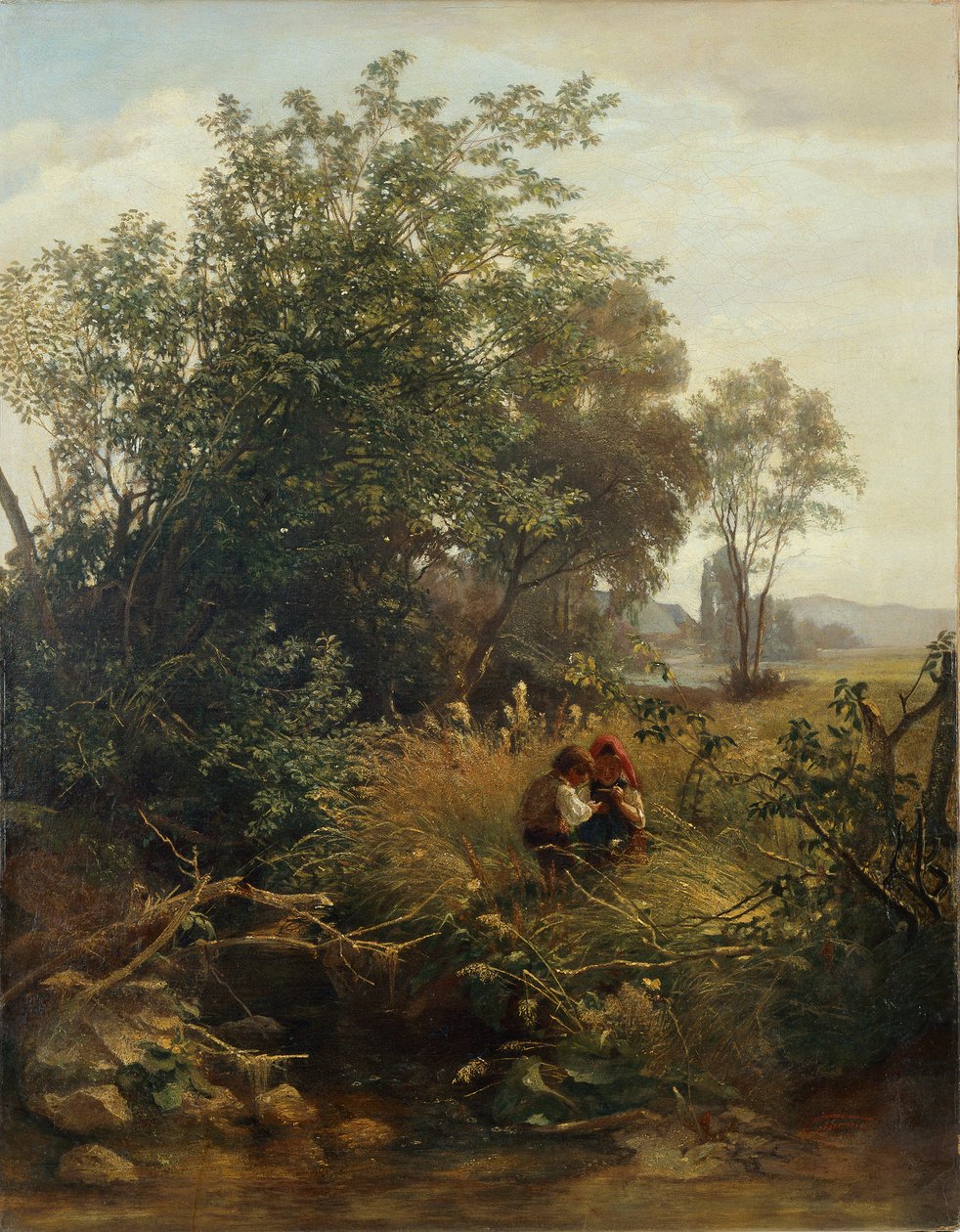 En sommermorgen i Bernauer-dalen af Hans Thoma