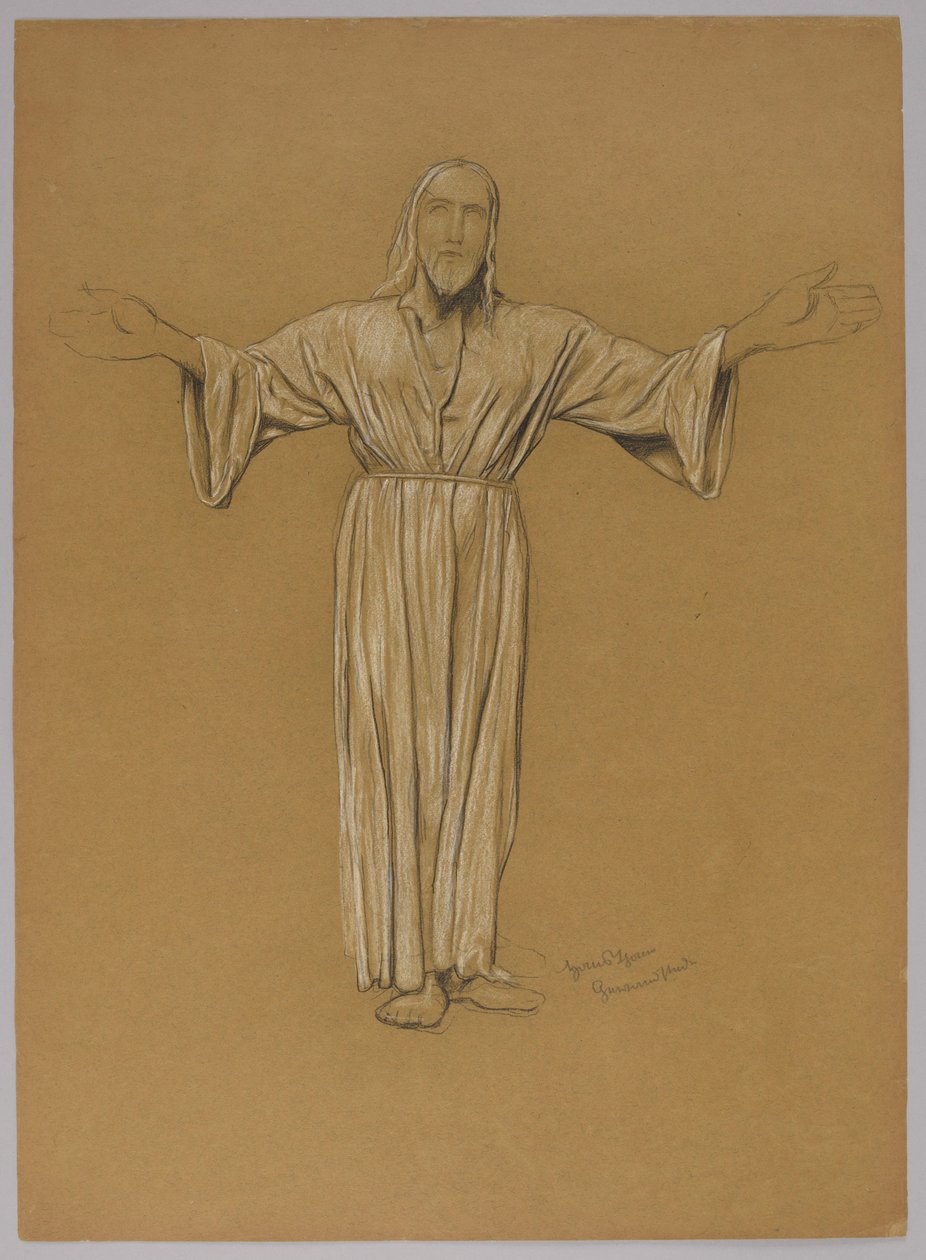 En undersøgelse af Kristus-figuren af Hans Thoma