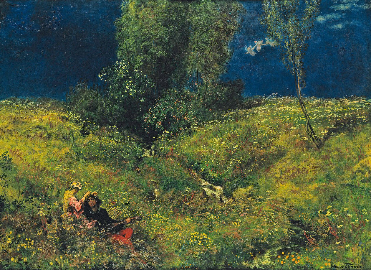 Sommer af Hans Thoma