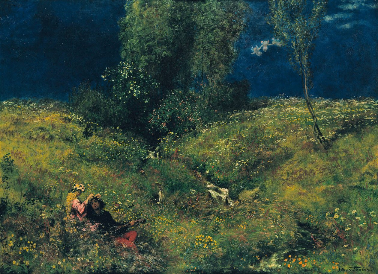 Sommer, 1872 af Hans Thoma