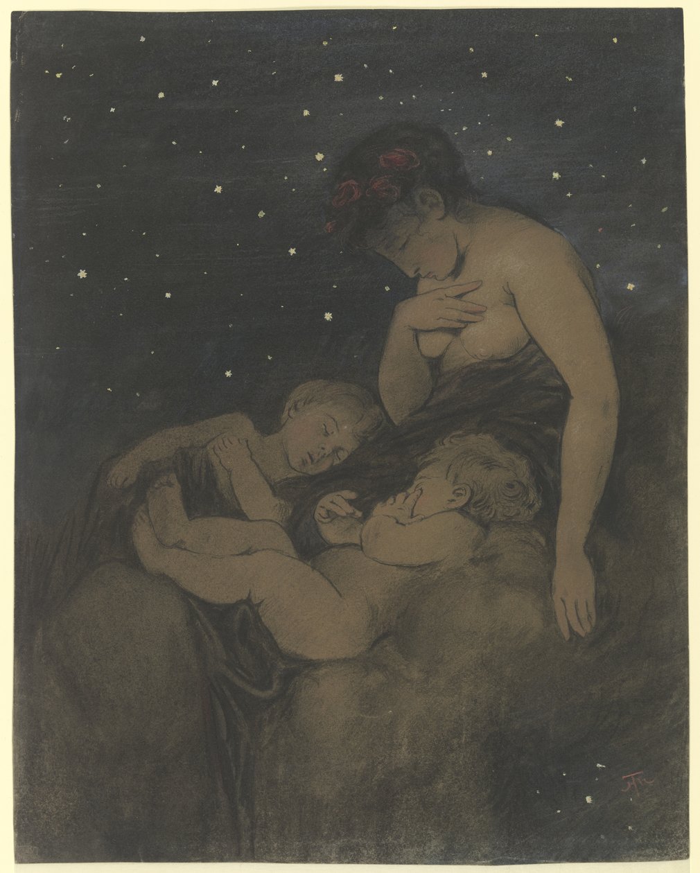 Natten af Hans Thoma