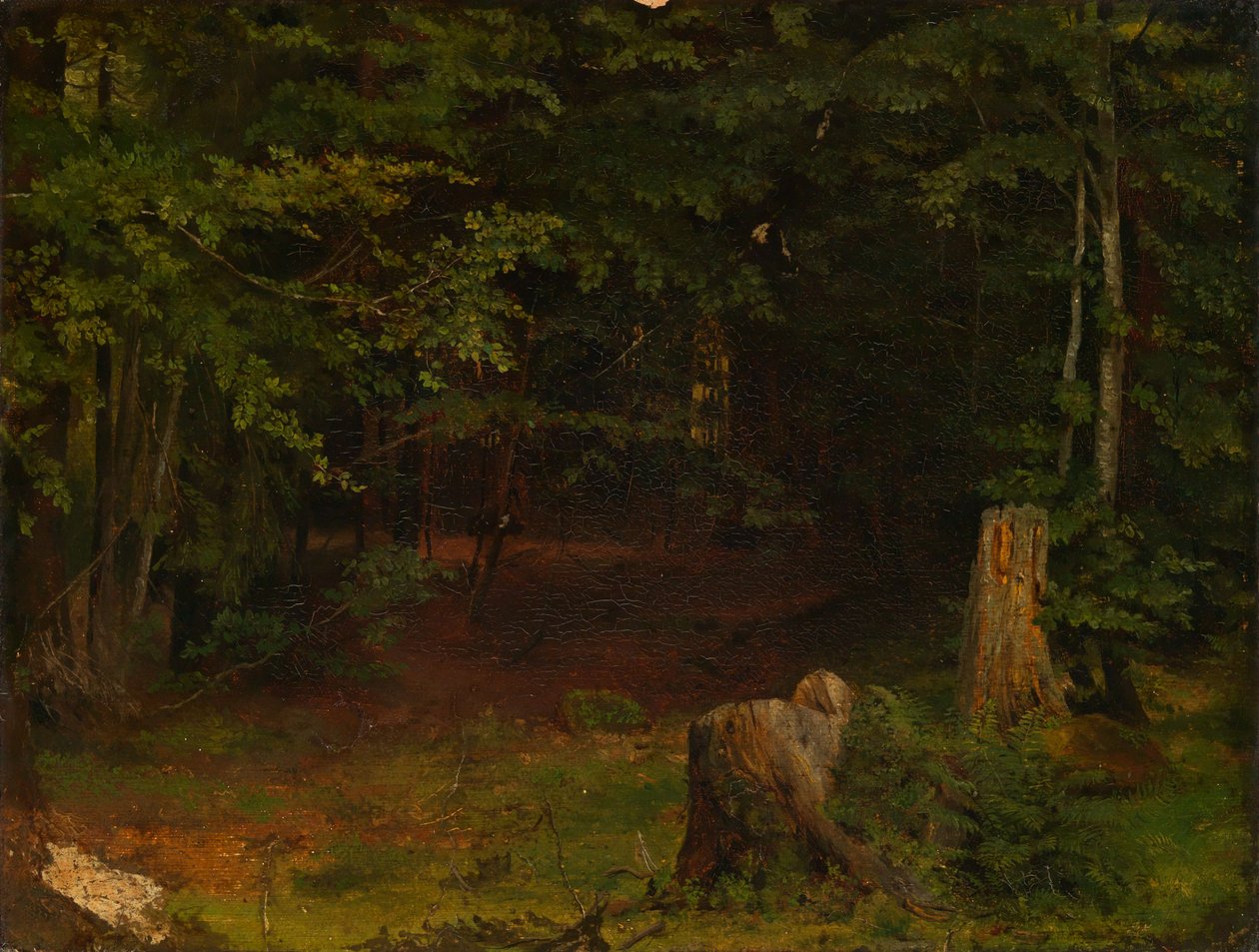 Skovens indre af Hans Thoma