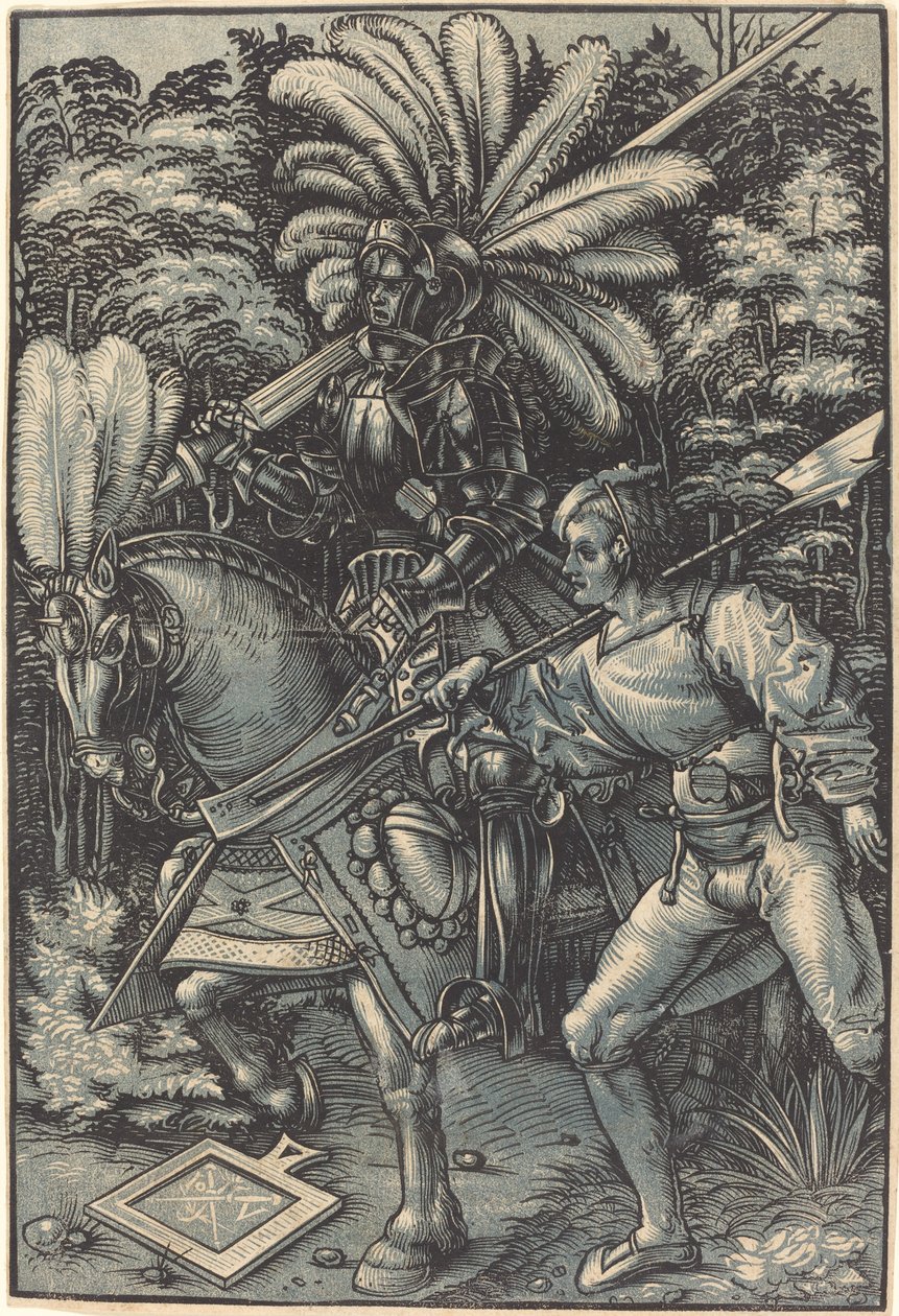 Ridder og Tjeneren af Hans Wechtlin I