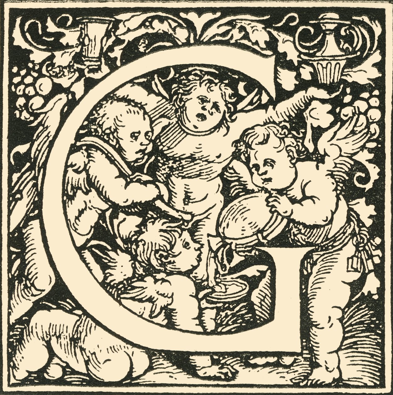 G - Et alfabet af Hans Weiditz, c1520-1521, 1908. af Hans Weiditz