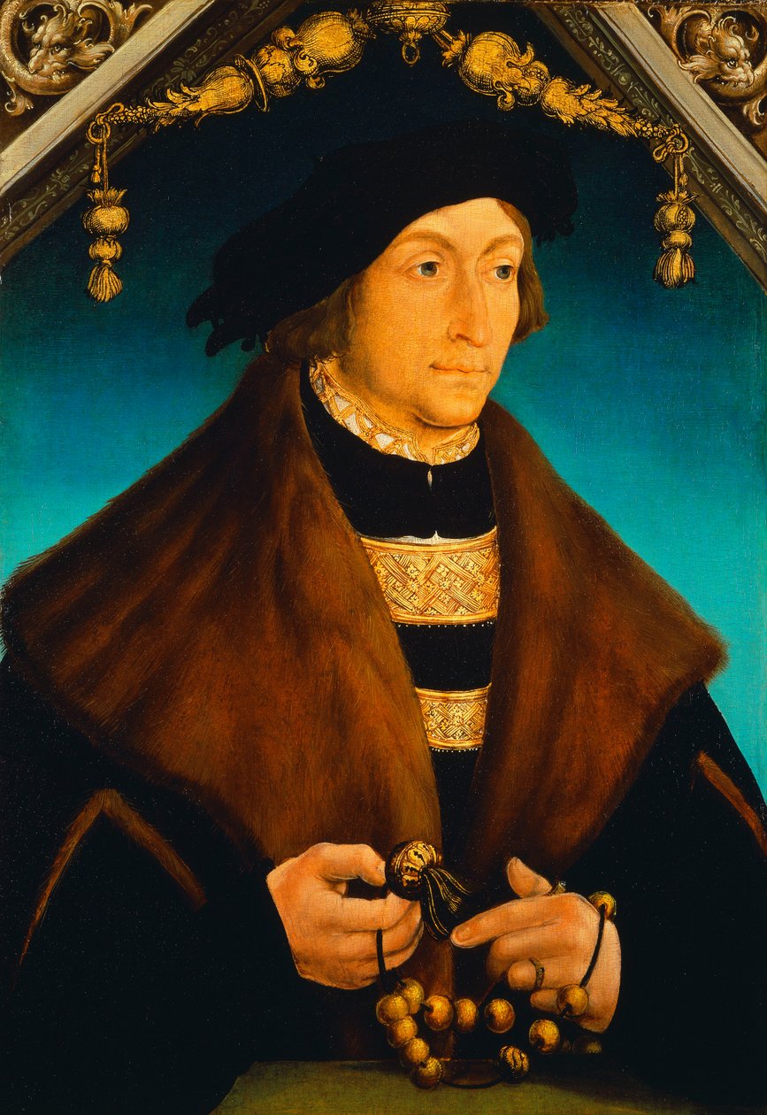 Portræt af Pfalzgreven George af Wittelsbach, biskop af Speyer, af Hans Wertinger