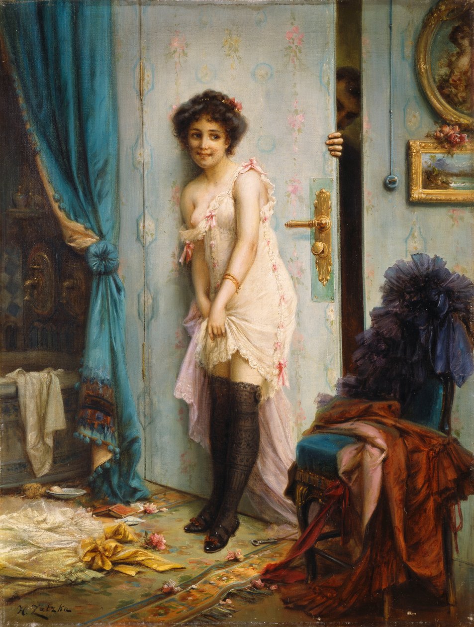Efter Badet af Hans Zatzka