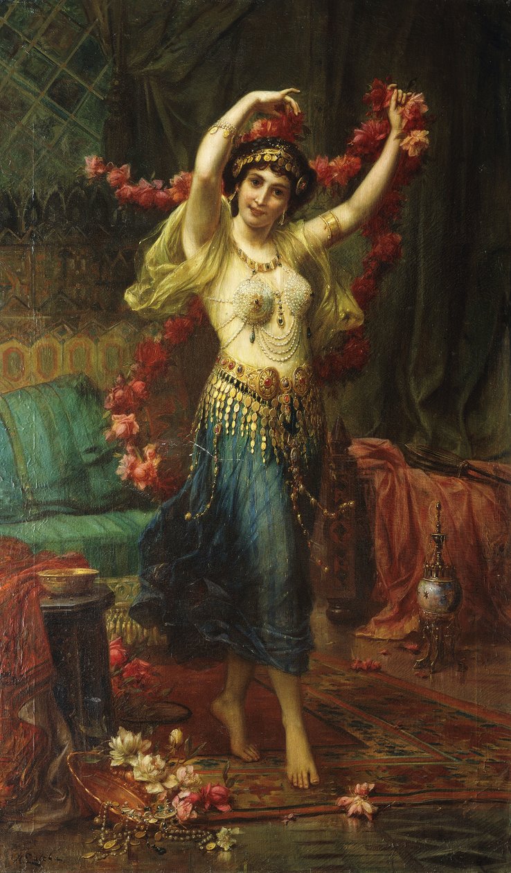 En Odalisk af Hans Zatzka
