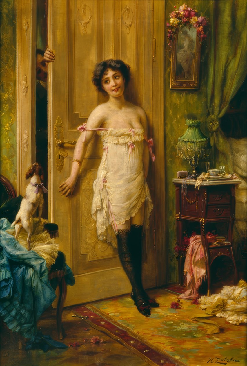En ivrig beundrer af Hans Zatzka
