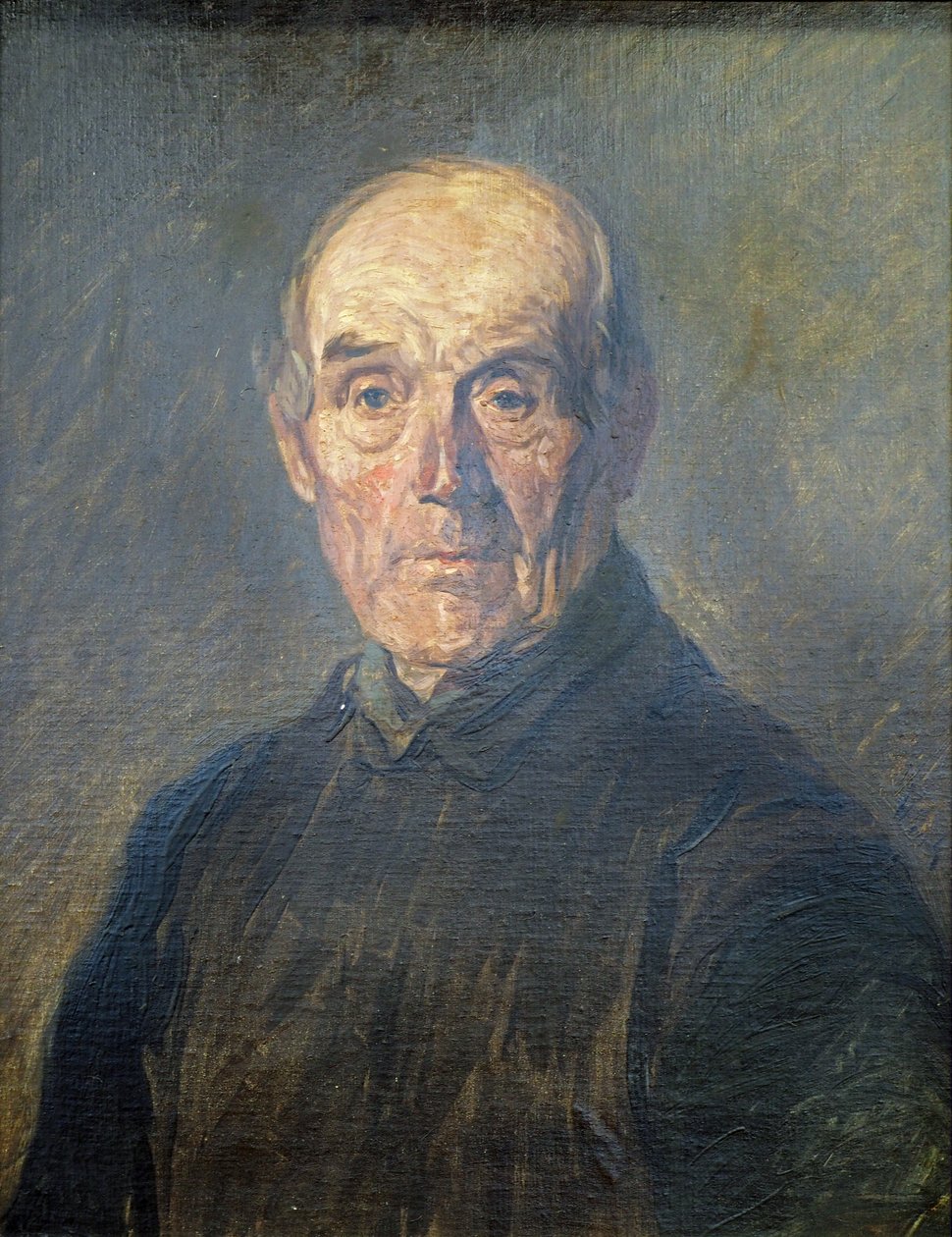 Portræt af en hedebonde af Hans am Ende