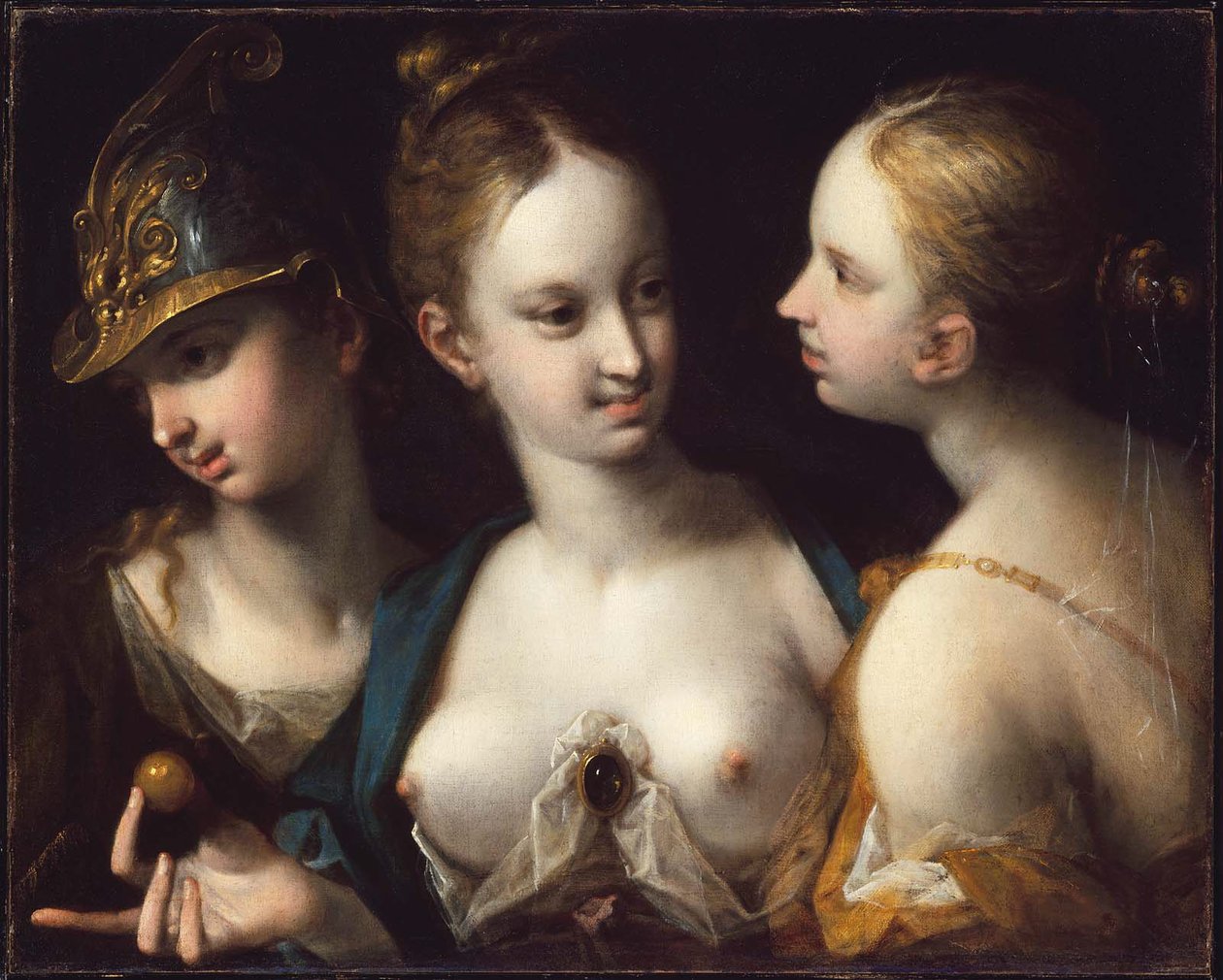 Pallas Athena, Venus og Juno af Hans von Aachen