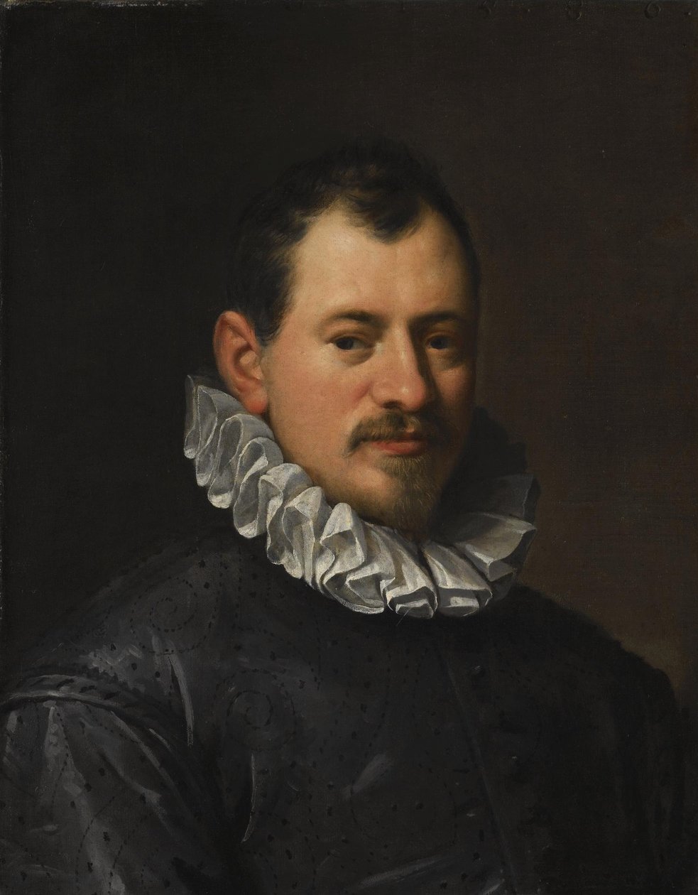 Portræt af guldsmeden Jacopo Bilivert (1550-1603) af Hans von Aachen