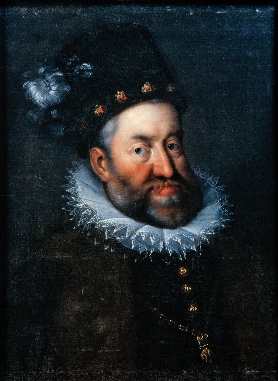 Rudolf II af Habsburg (1552-1612) af Hans von Aachen