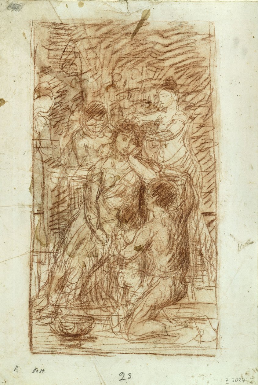 Die Toilette af Hans von Marées
