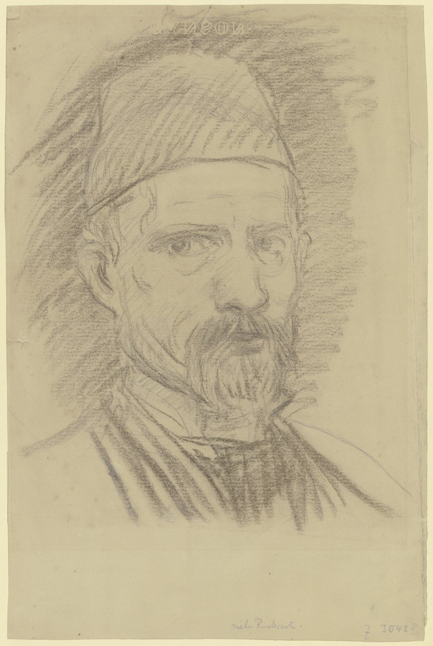 Selvportræt af Hans von Marées