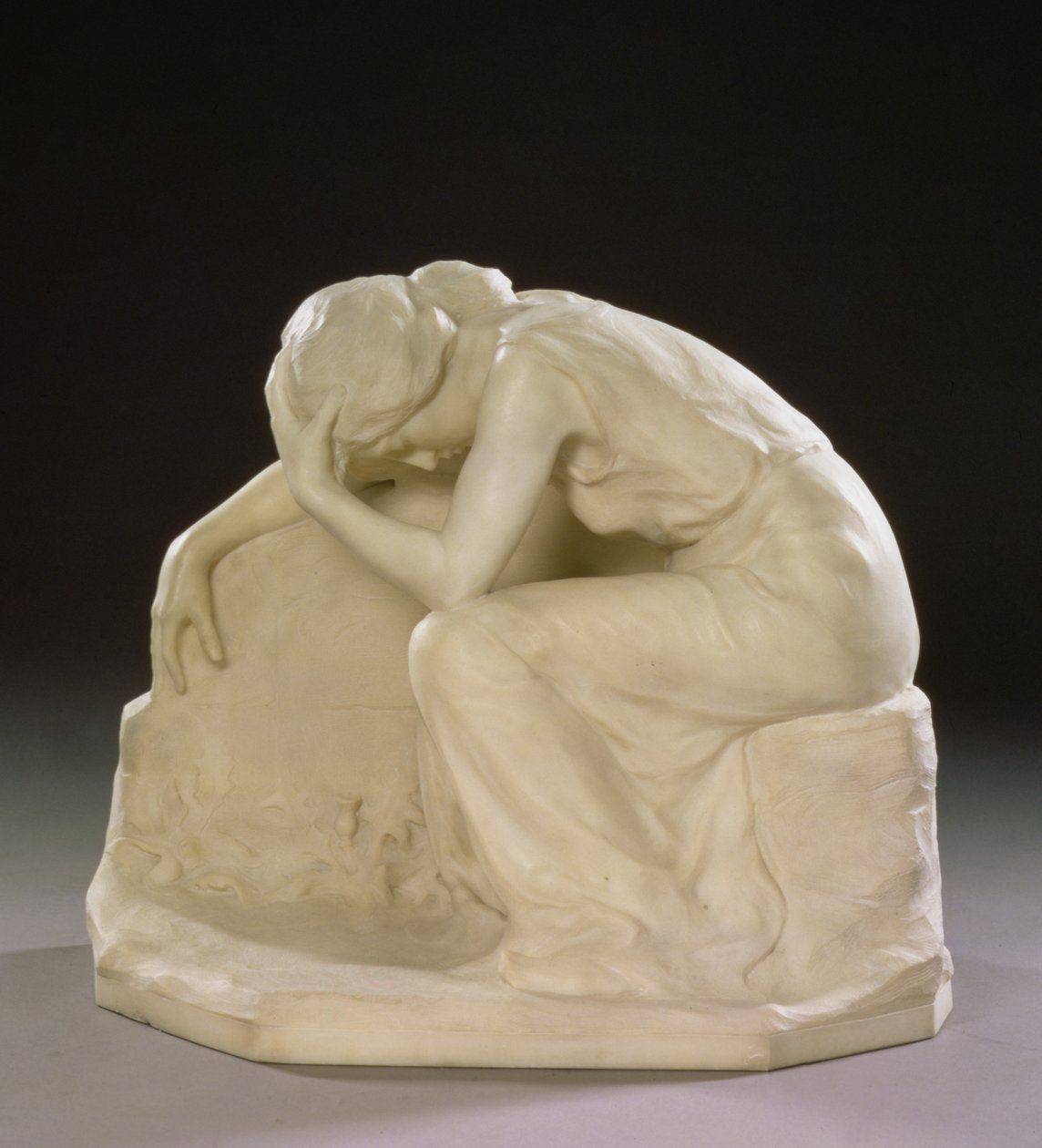 The Deserted Lover, 1904 (marmor) af Harald Sorensen Ringi