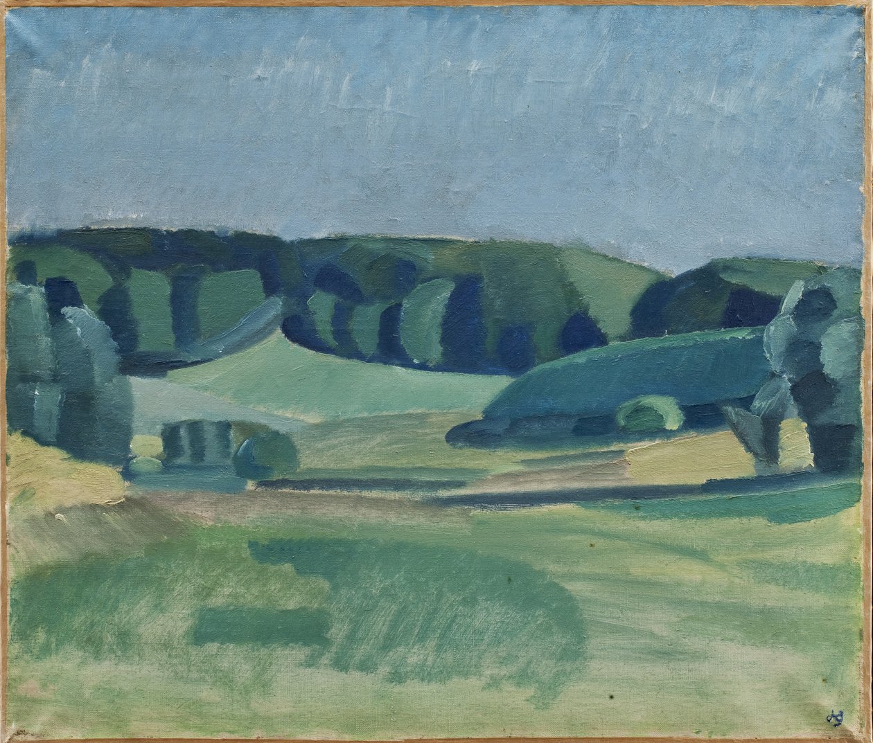 Landscape near Bistrup af Harald Giersing