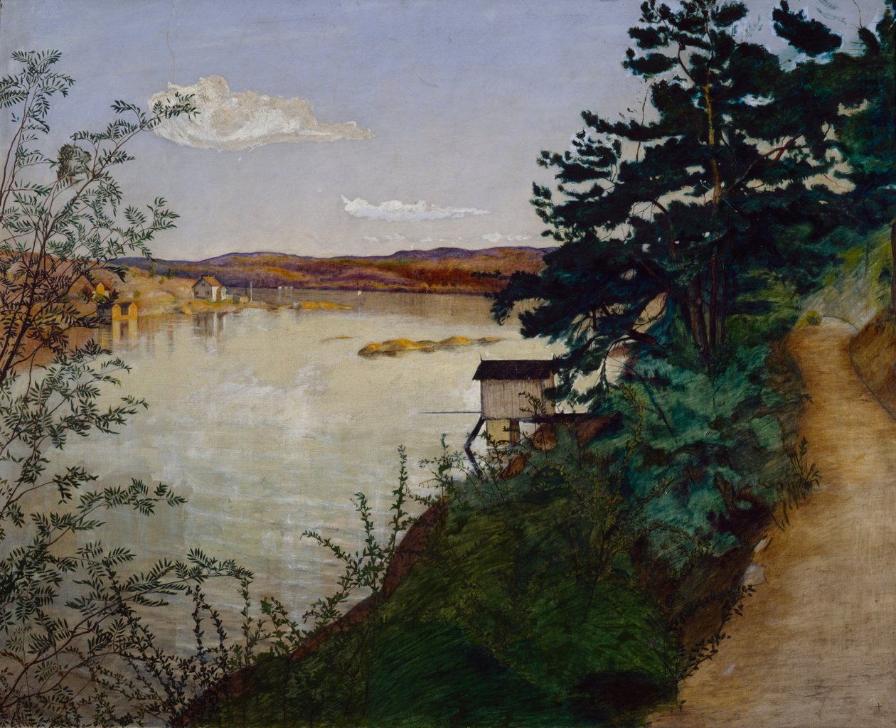 Eftermiddagssol af Harald Oscar Sohlberg
