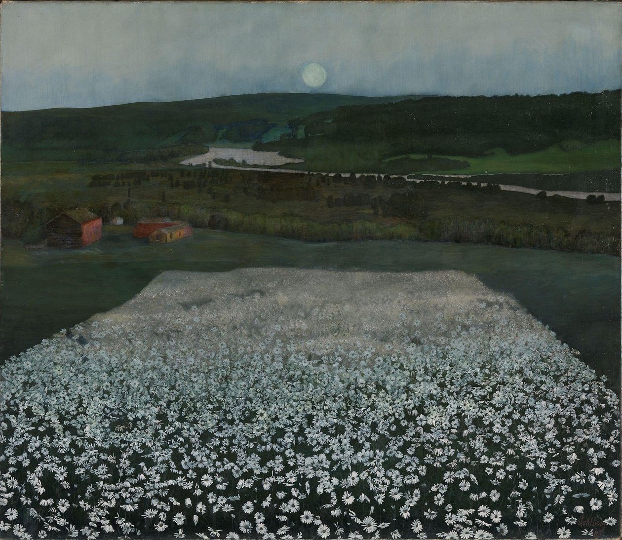Blomstereng i Norden af Harald Oscar Sohlberg