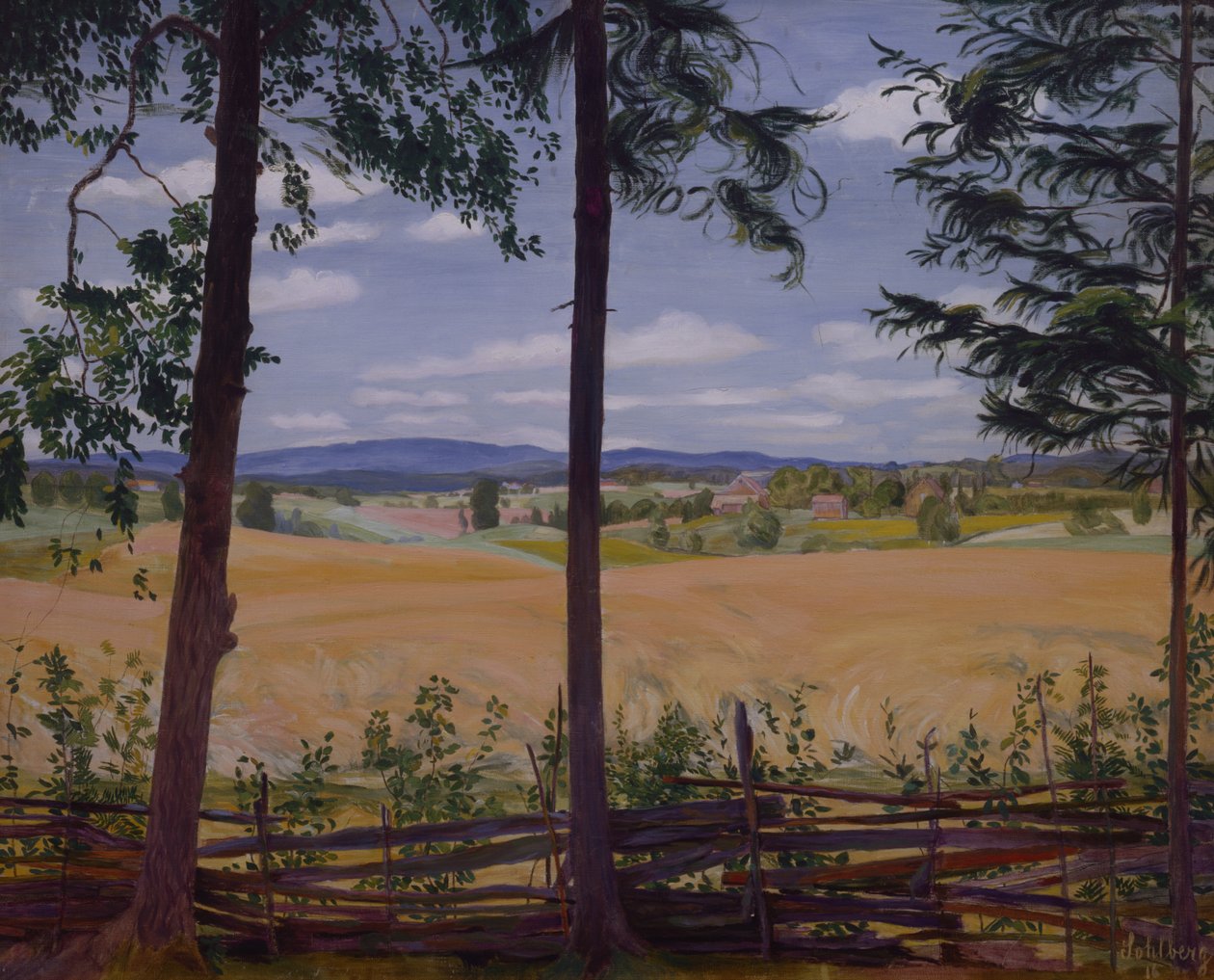 Fra Ås af Harald Oscar Sohlberg
