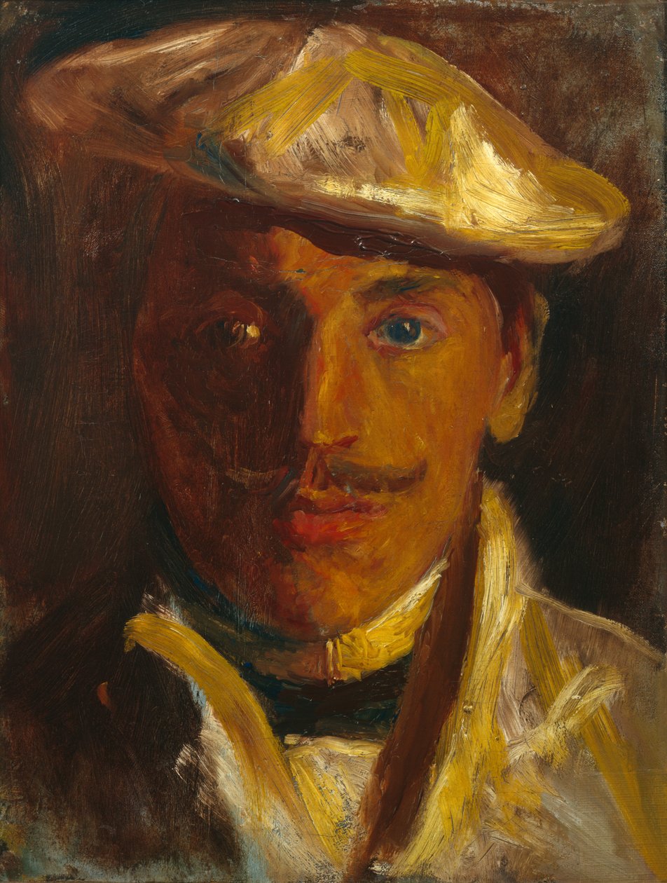 Selvportræt af Harald Oscar Sohlberg