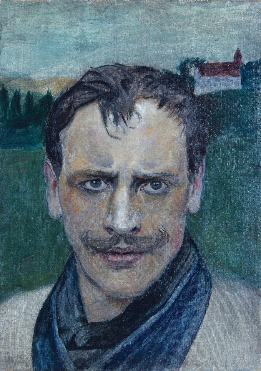 Selvportræt af Harald Oscar Sohlberg