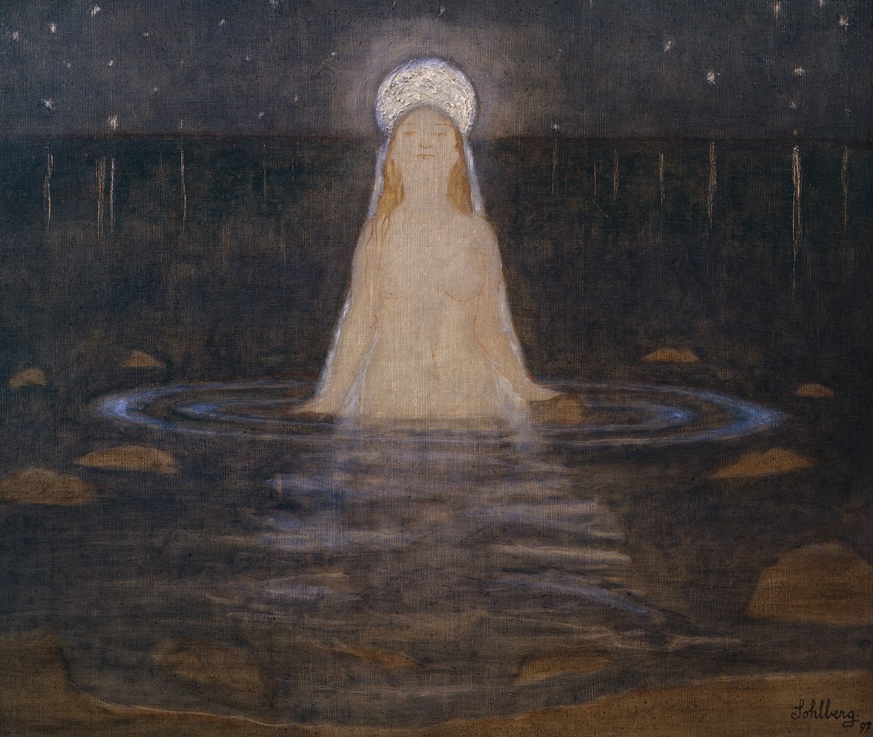 Havfruen af Harald Oscar Sohlberg