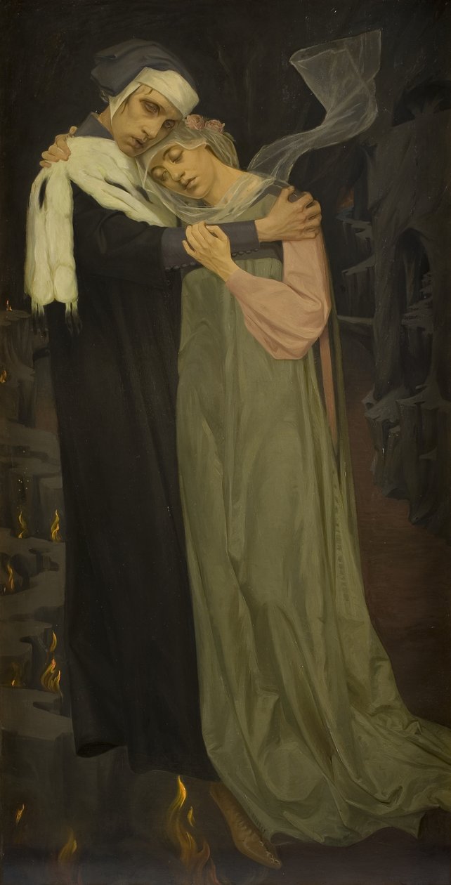 Paolo og Francesca af Harald Slott Møller