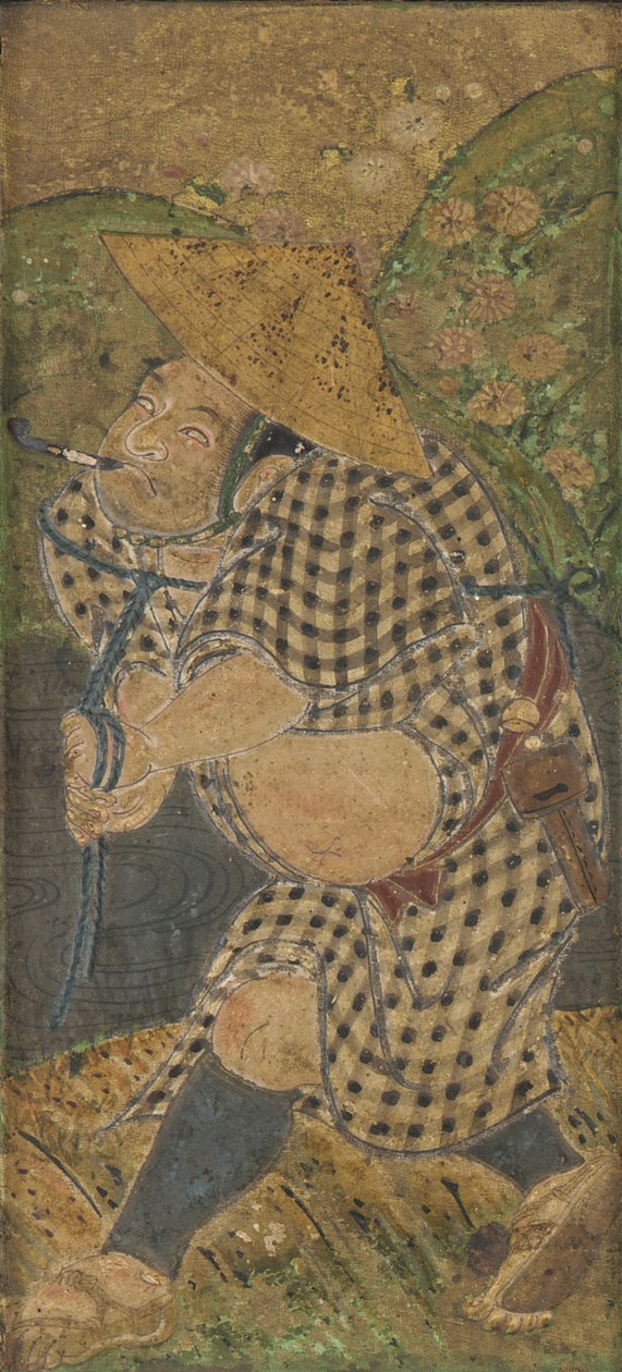 Panel, Edo-periode, slutningen af det 17.-midten af det 18. århundrede. af Haritsu Ogawa