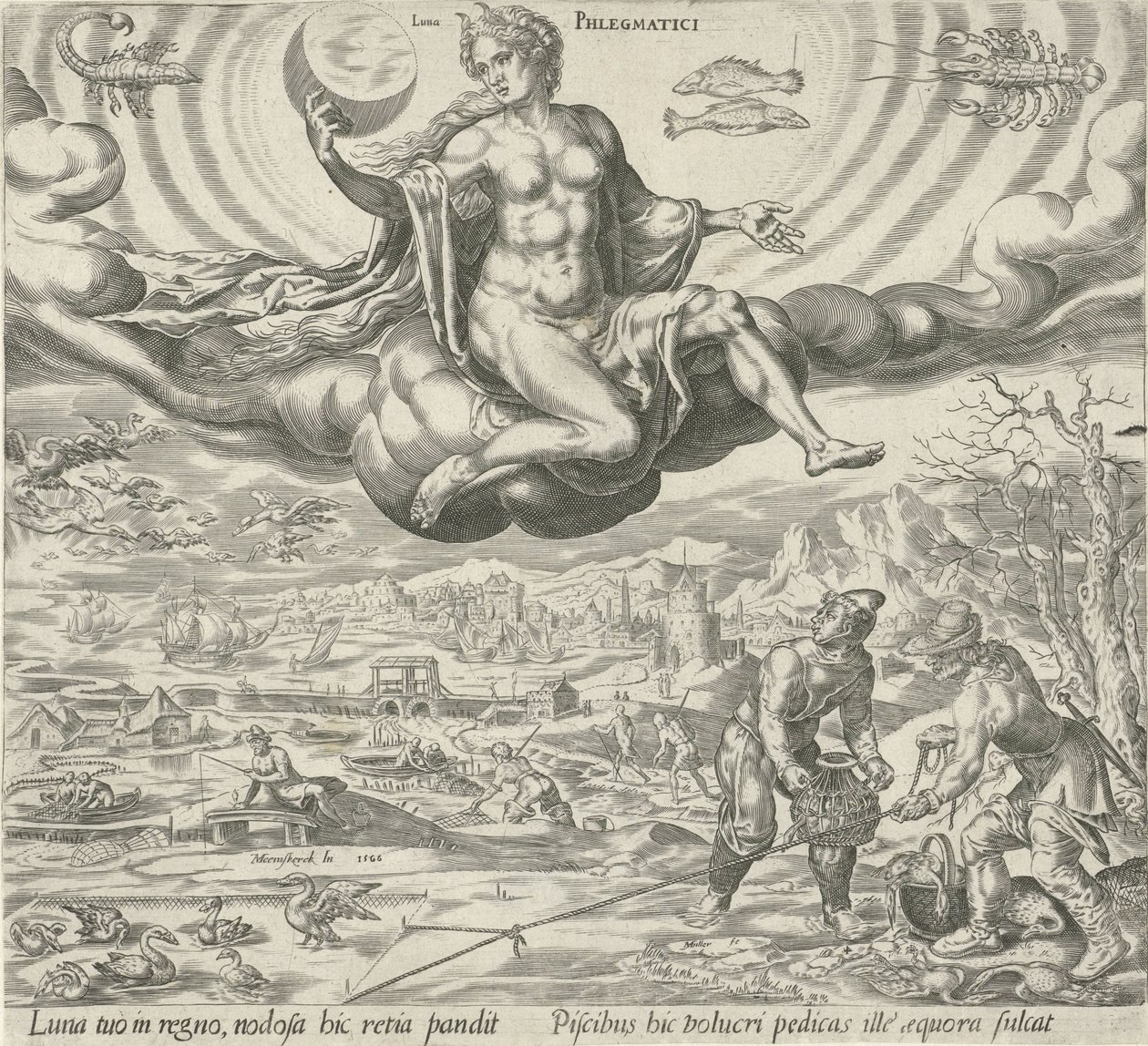flegmatisk temperament Flegmatisk (titel på objekt) De fire temperamenter af Harmen Jansz Muller