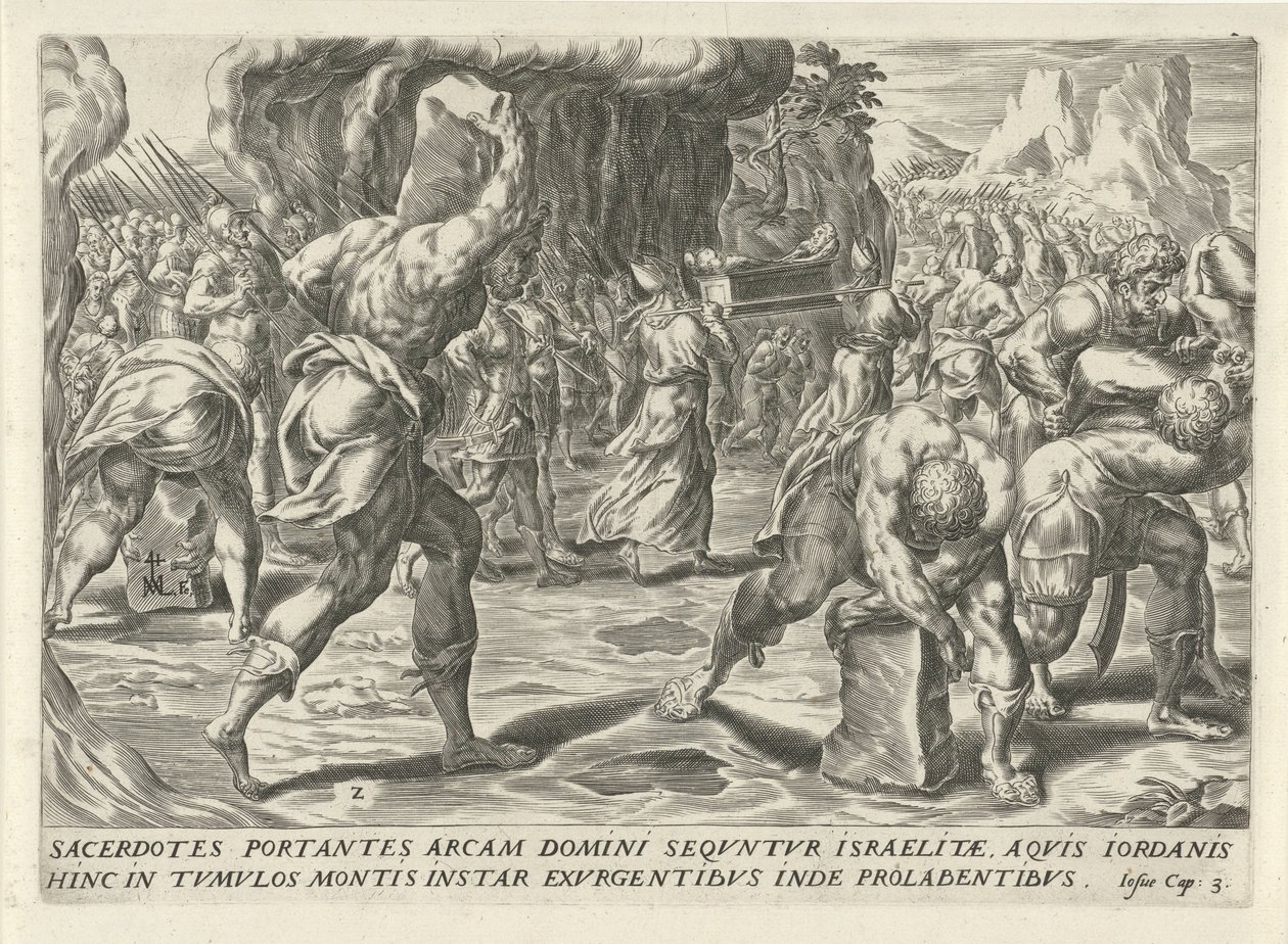 Krydser Jordanfloden The History of Joshua (serietitel) af Harmen Jansz Muller