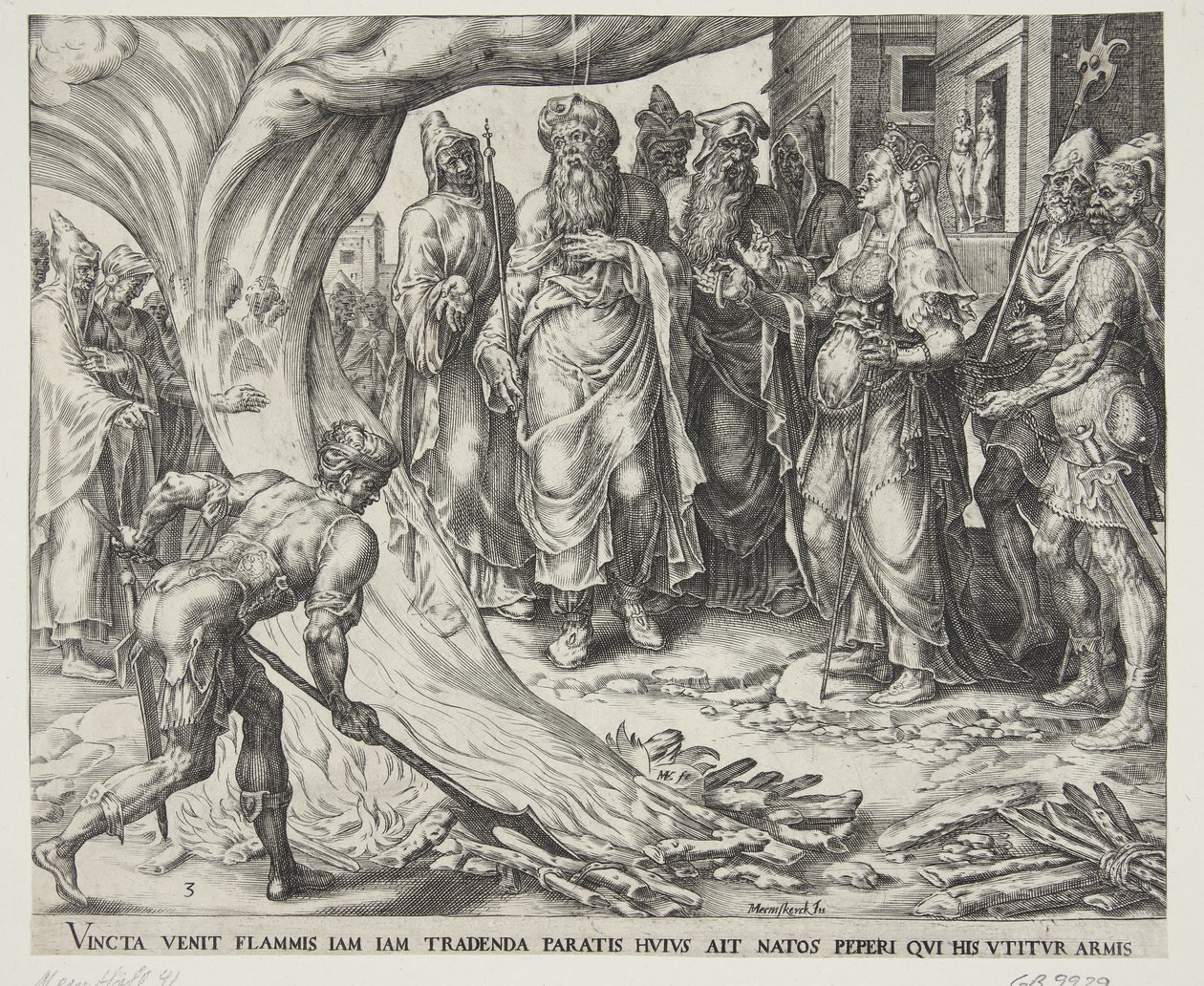 Tamar blev henrettet og viste Judas løfte af Harmen Jansz. Muller