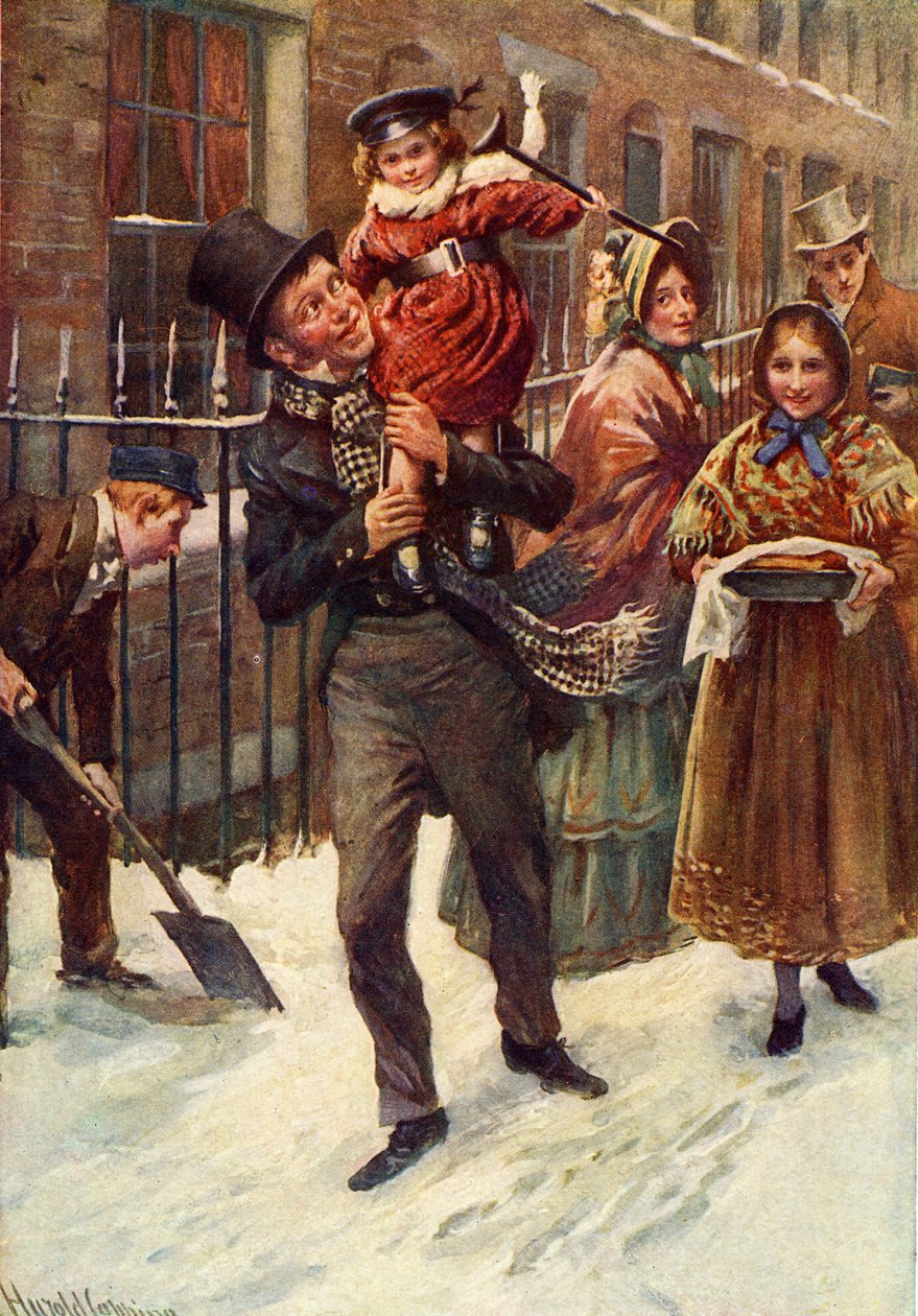 Charles Dickens s A Christmas Carol af Harold Copping