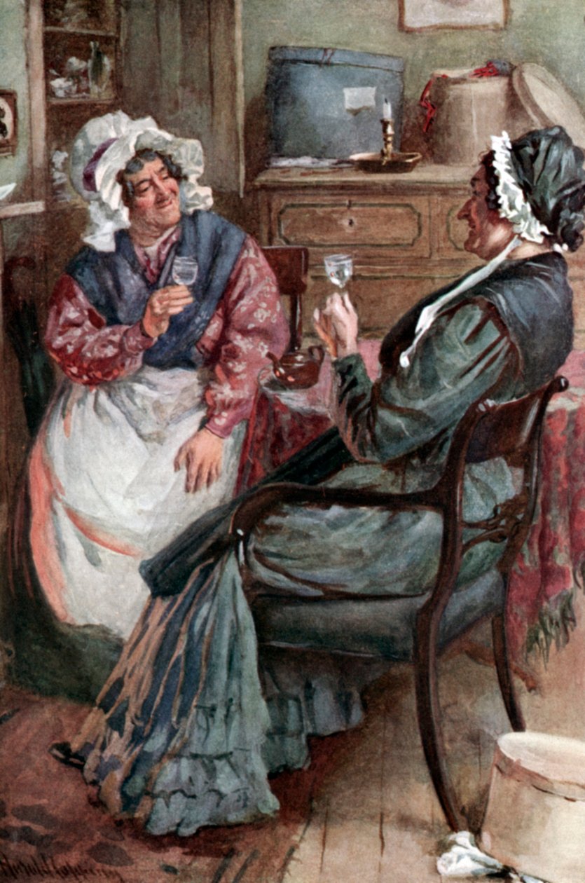 Charles Dickens s Martin Chuzzlewit af Harold Copping