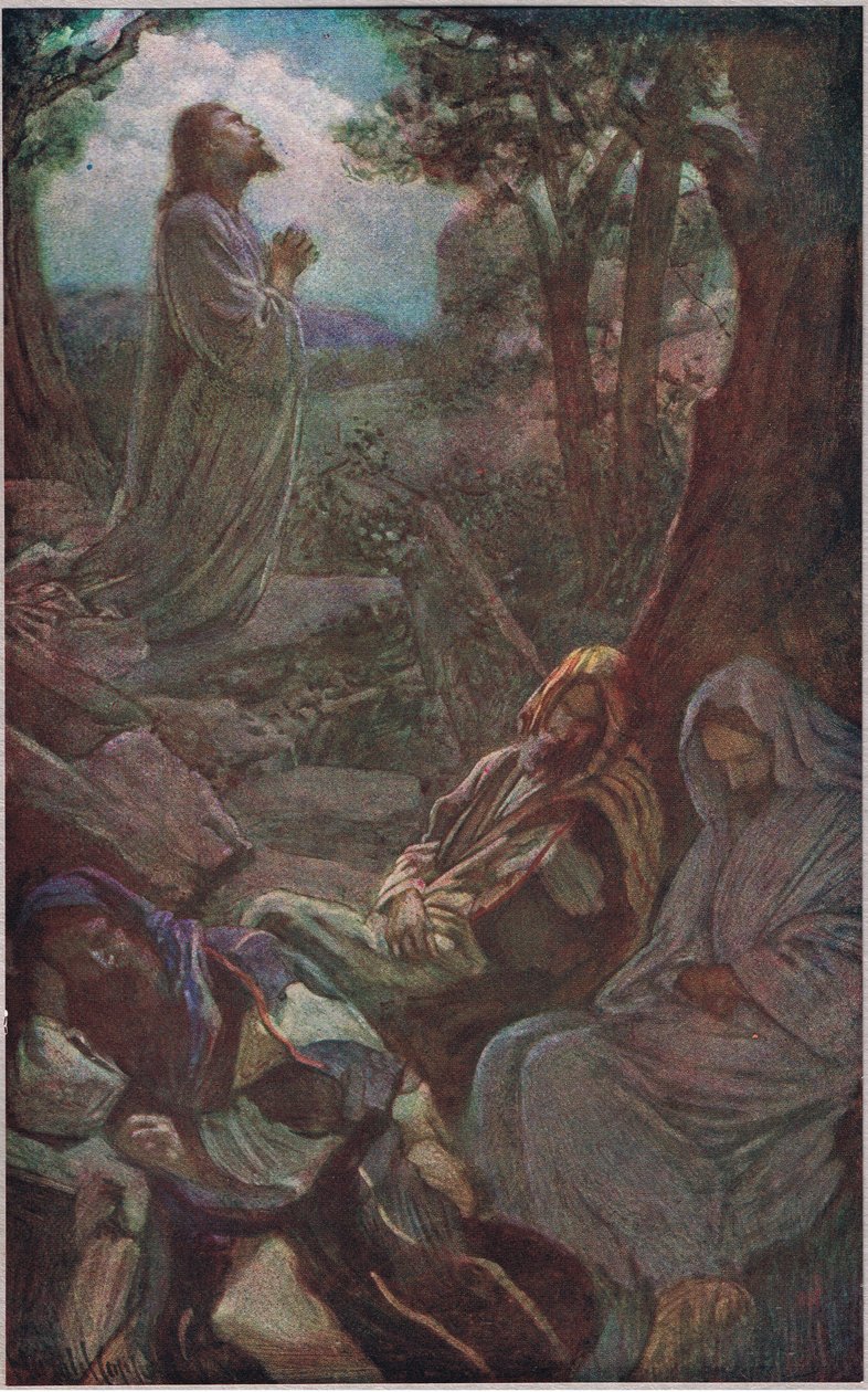 Getsemane af Harold Copping