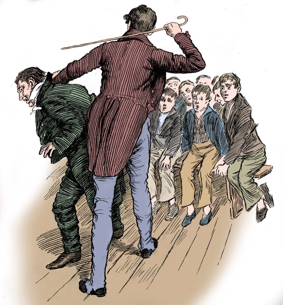 Nicholas Nickleby af Charles Dickens af Harold Copping