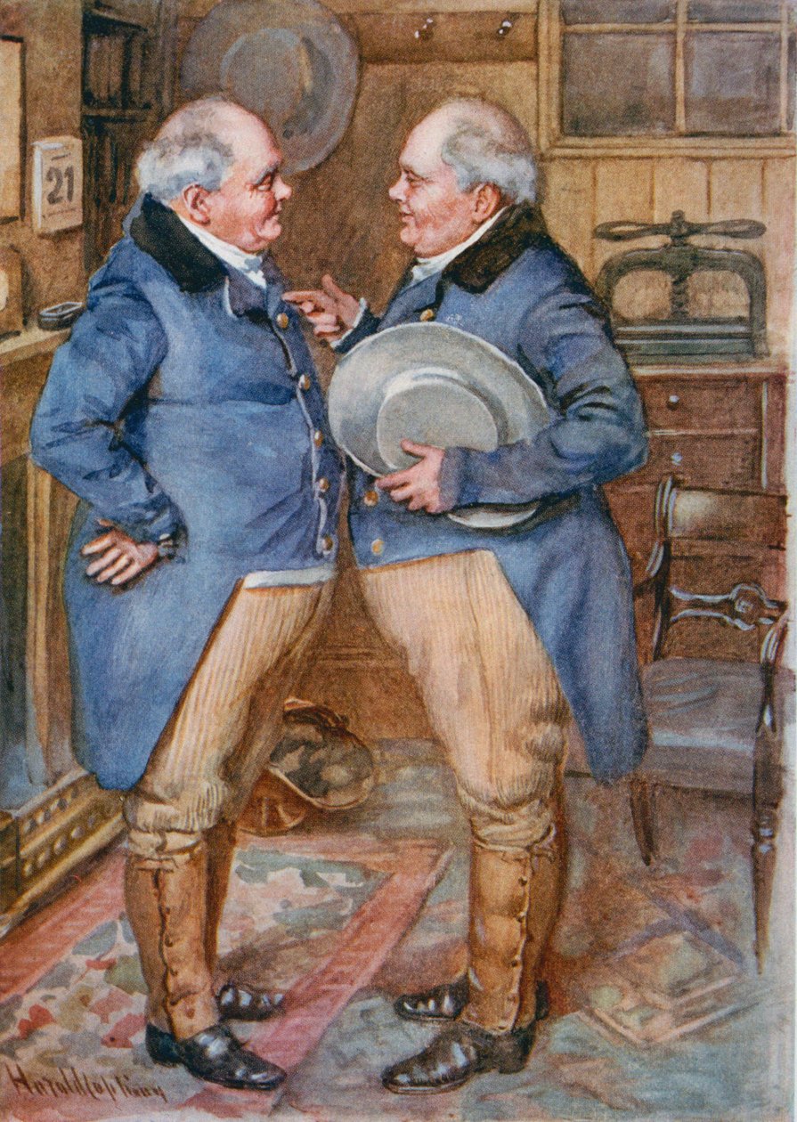 The Brothers Cheeryble, illustration til 