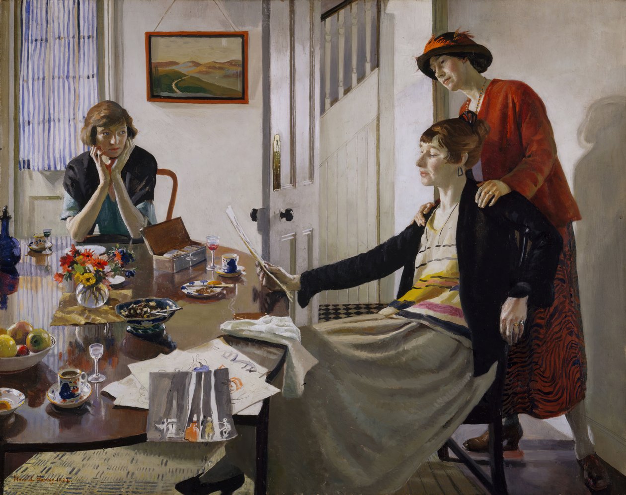 Kritikerne, 1922 af Harold C. Harvey