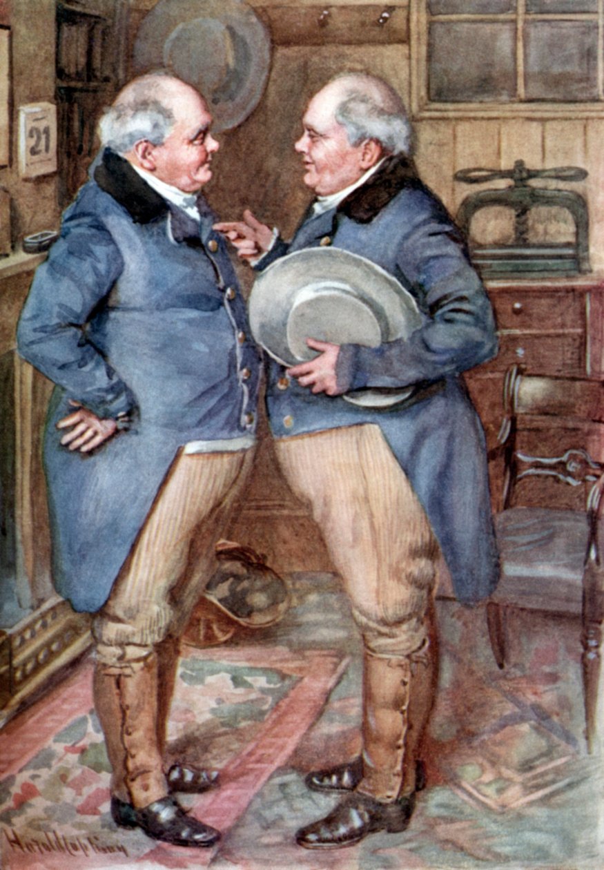 Charles Dickens - Nicholas Nickleby af Harold Copping