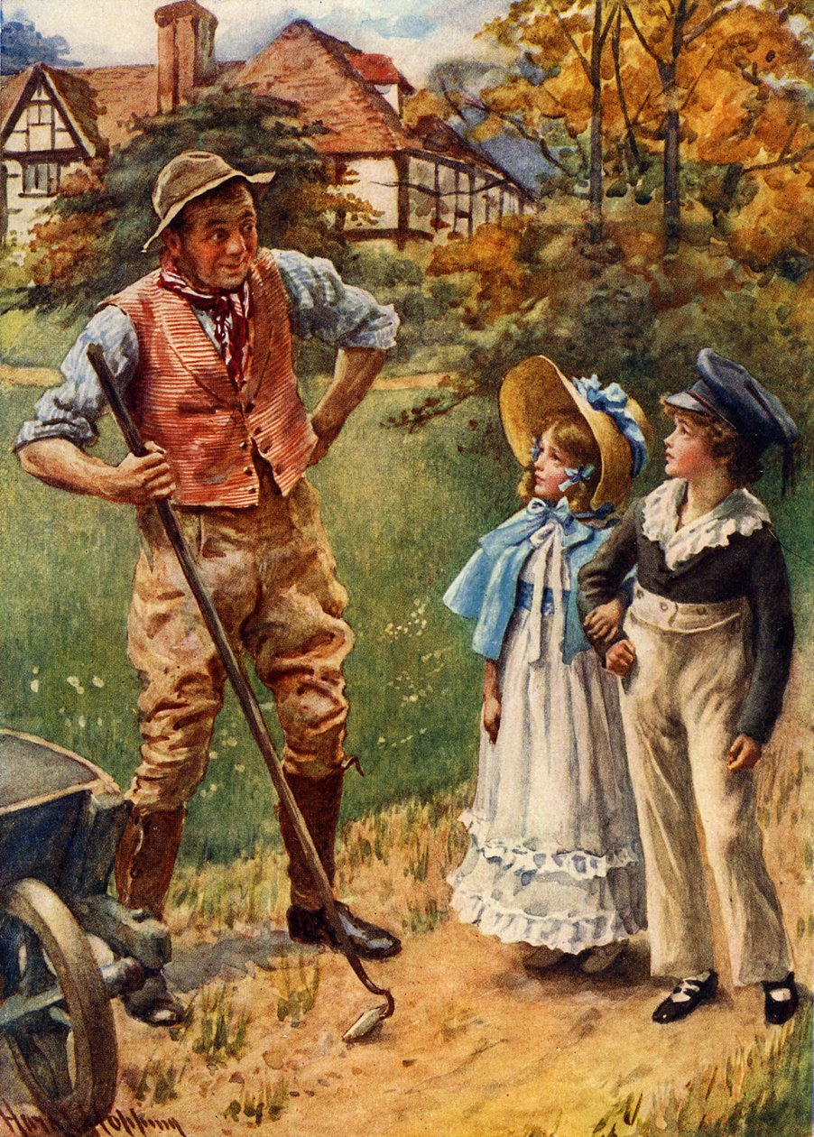 Charles Dickens s The Holly Tree af Harold Copping